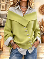 Women's Vintage Elegant Paneled Top