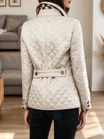 Retro Chic Stand Collar Art Casual Stylish Long Sleeve Padded Jacket