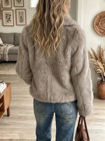 Women's Luxury Fux Fur Short Coat