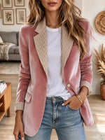 Women's Long-sleeved Casual Slim-fit Elegant Suit Jacket