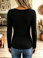 : Women's Crisscross Strappy V-Neck Ribbed Knit Top