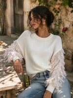 Women's Round Neck Knit Sweater